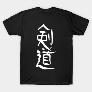 Kendo Kanji - rough T-Shirt